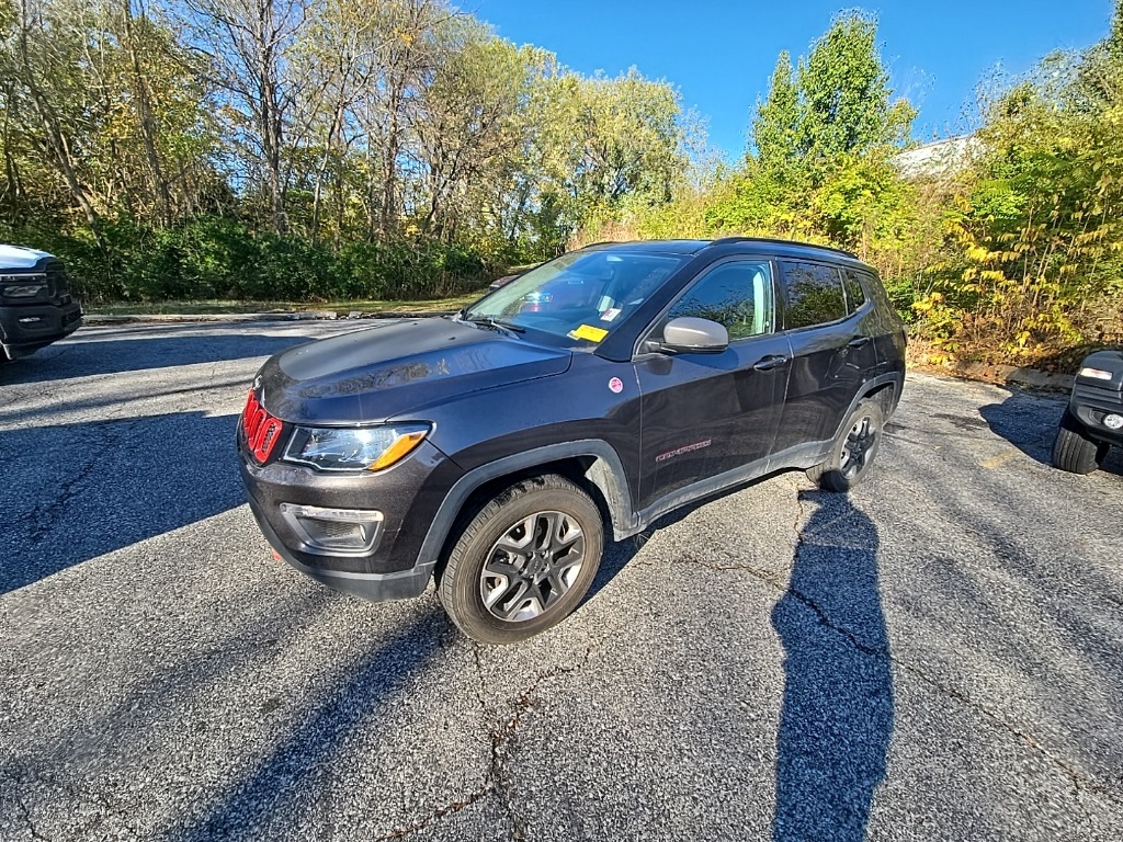 Used 2018 Jeep Compass Trailhawk with VIN 3C4NJDDB1JT465526 for sale in Excelsior Springs, MO