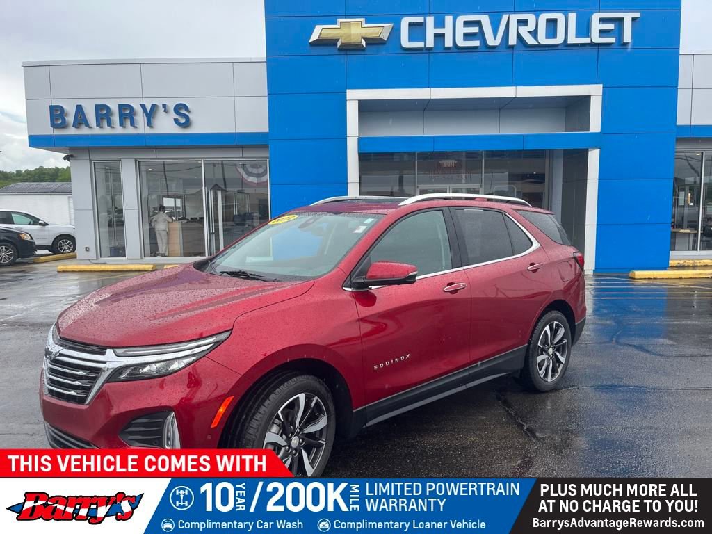 Used 2022 Cherry Red Tintcoat Chevrolet Premier image 1