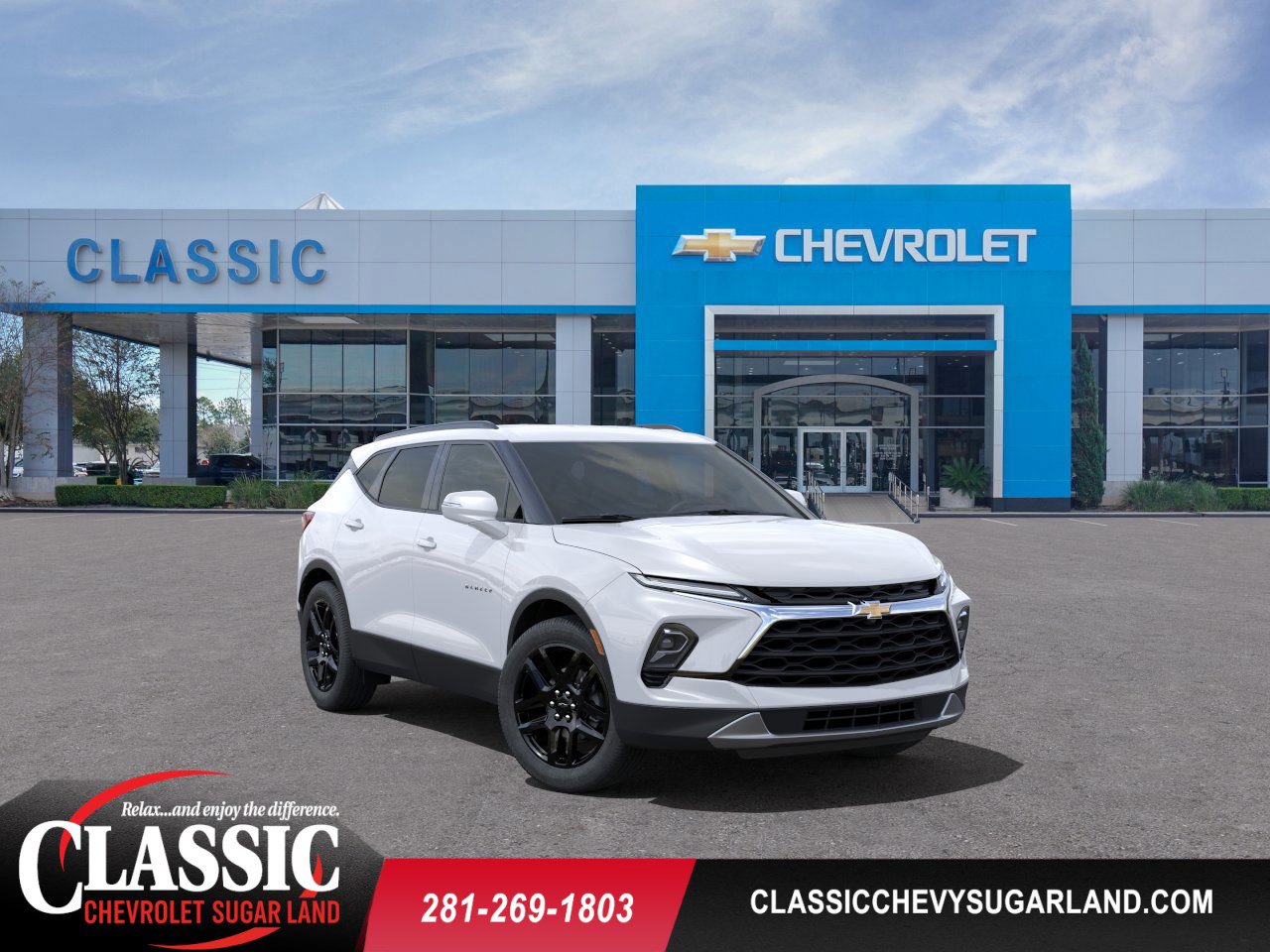 2025 Chevrolet Blazer 3LT White at Robbins Nissan