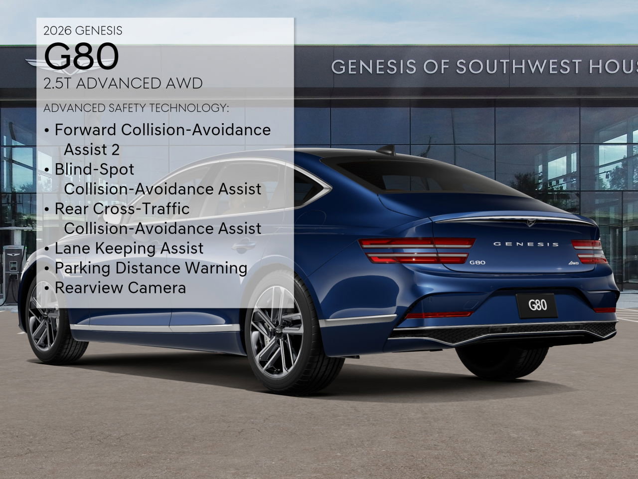 2026 Genesis G80 2.5T Advanced photo 6