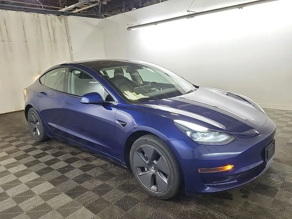 Used 2022 Tesla Model 3 Base with VIN 5YJ3E1EA7NF316350 for sale in Parma, OH