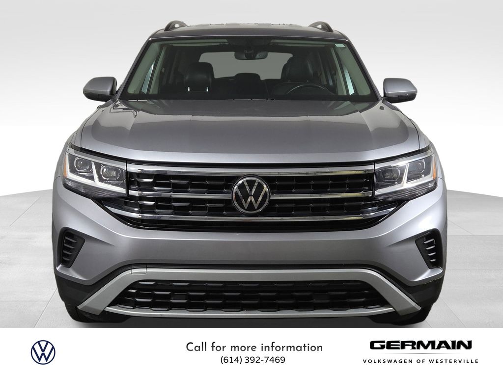 Used 2022 Volkswagen Atlas SE with VIN 1V2LP2CA1NC517434 for sale in Westerville, OH