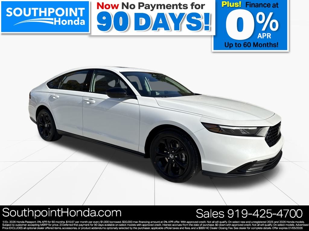 2025 Honda Accord SE's photo