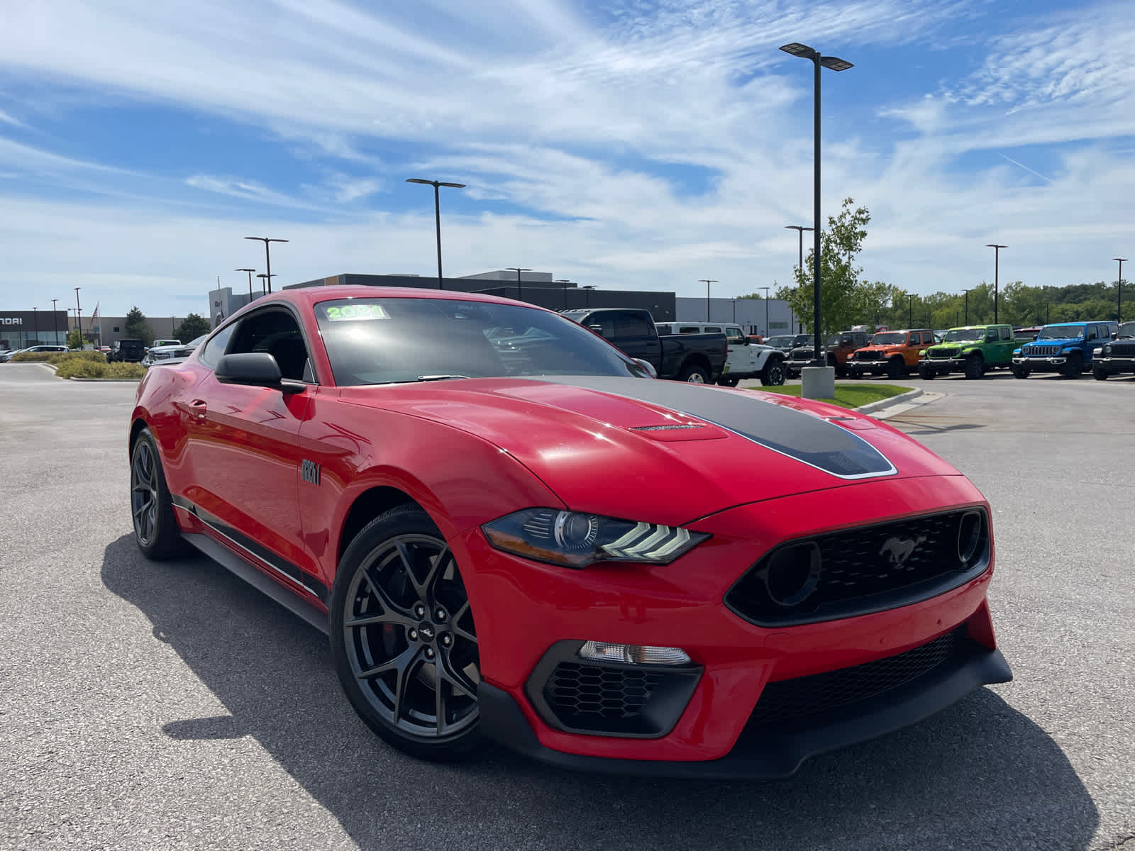 Used 2021 Ford Mustang Mach 1 with VIN 1FA6P8R05M5552745 for sale in Kansas City