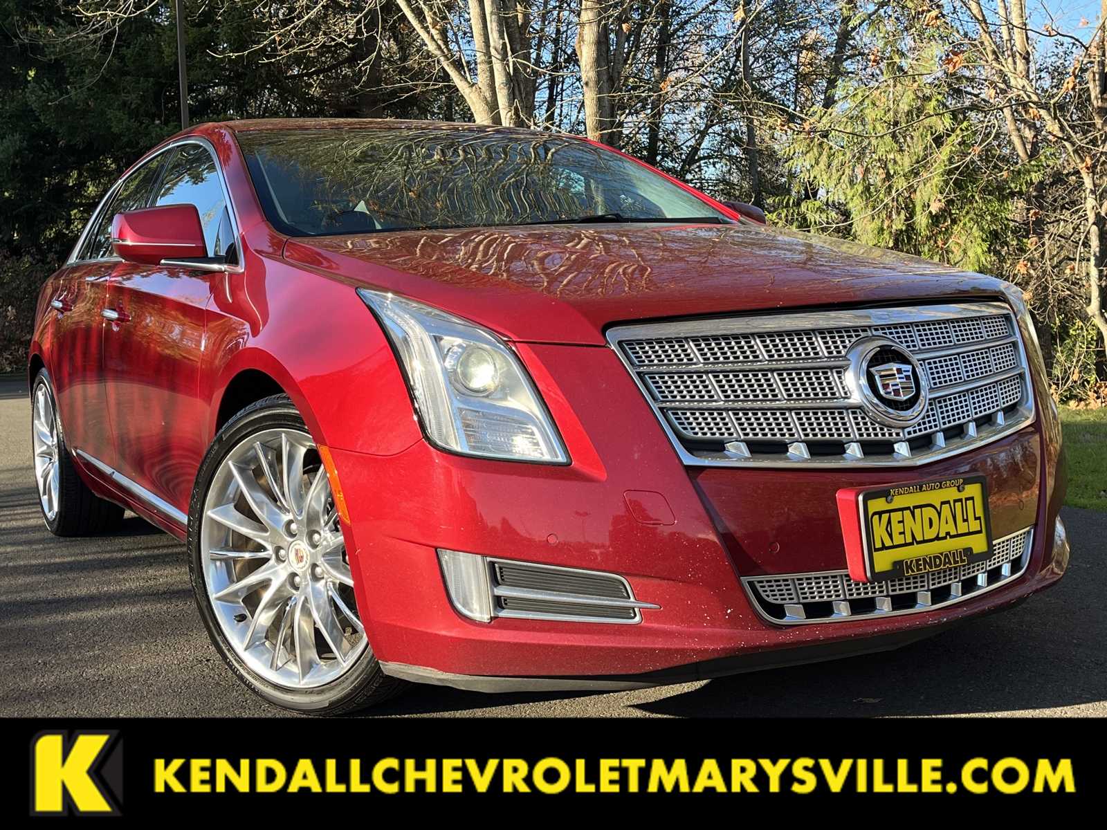 PreOwned 2013 Cadillac XTS Platinum 4dr Car in Marysville V11712G Kendall Chevrolet Of