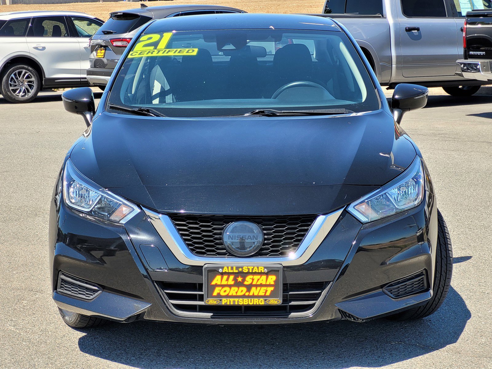 Certified 2021 Nissan Versa Sedan SV with VIN 3N1CN8EV4ML918069 for sale in Pittsburg, CA