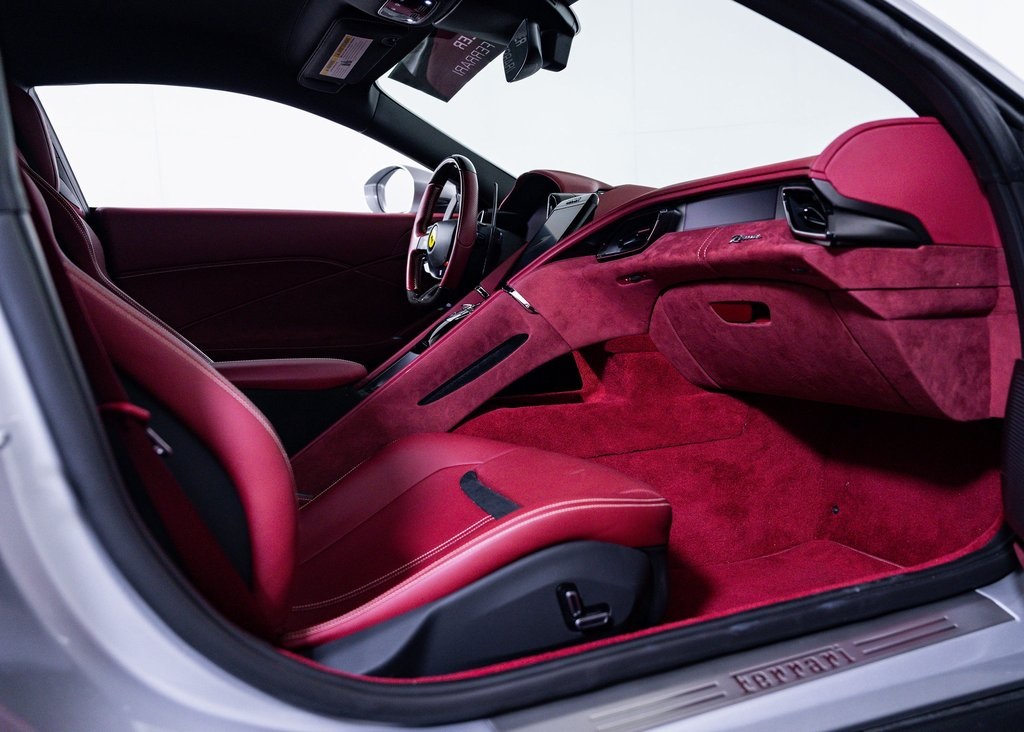 Certified Used 2022 Argento Nurburgring Metallic Ferrari Base image 21