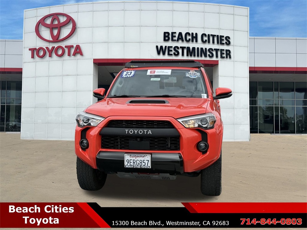 Certified Used 2023 Red Toyota TRD Pro image 5