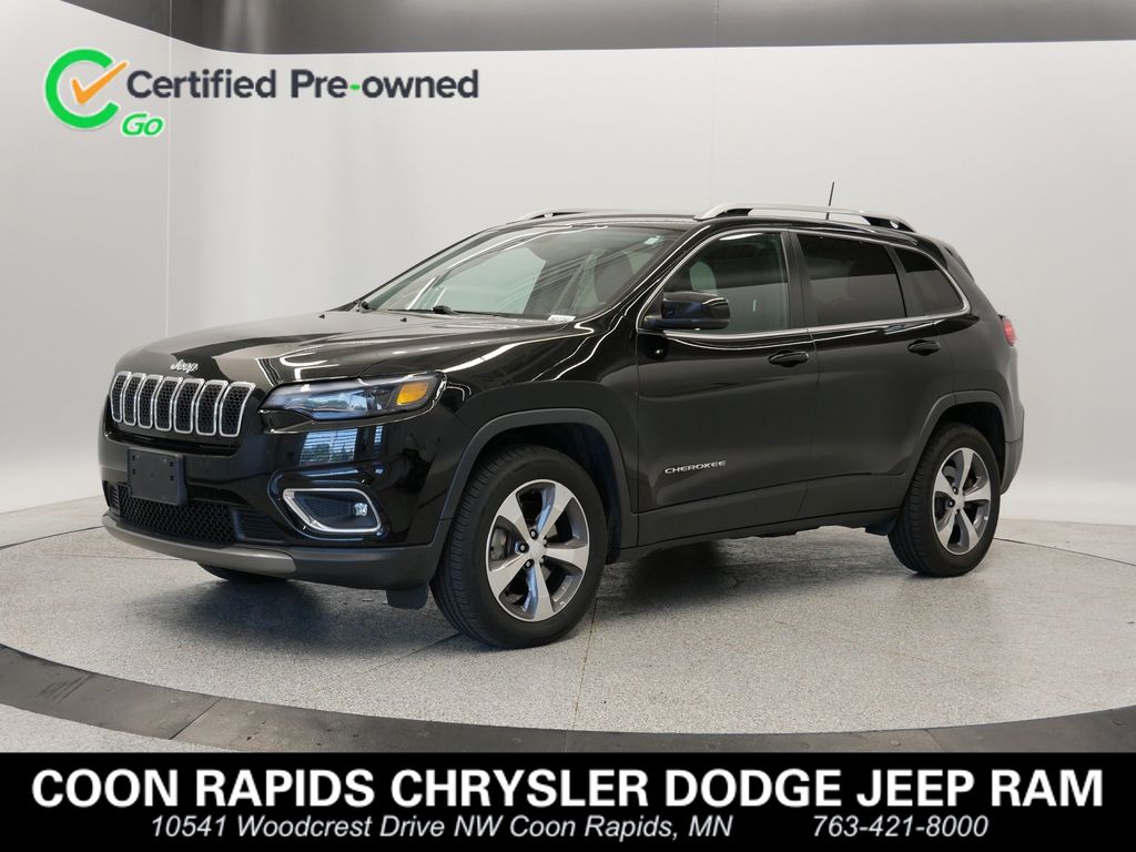 Used 2019 Jeep Cherokee Limited with VIN 1C4PJMDX8KD112941 for sale in Coon Rapids, Minnesota