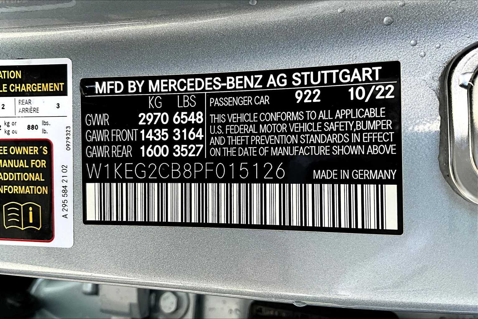 2023 Mercedes Benz EQE Sedan 500 4MATIC photo 31