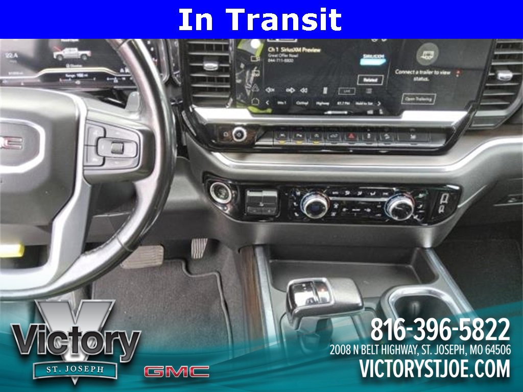 Used 2022 GMC Sierra 1500 SLT with VIN 3GTUUDET3NG520910 for sale in Kansas City