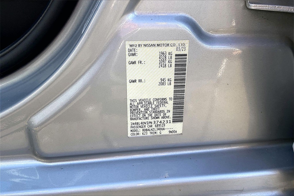 2023 NISSAN ALTIMA - Image 29