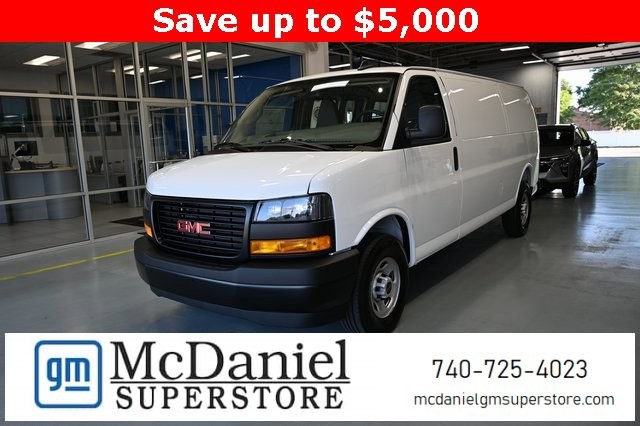 New 2025 GMC Savana Cargo 3500 Work Van Extended Wheelbase in
