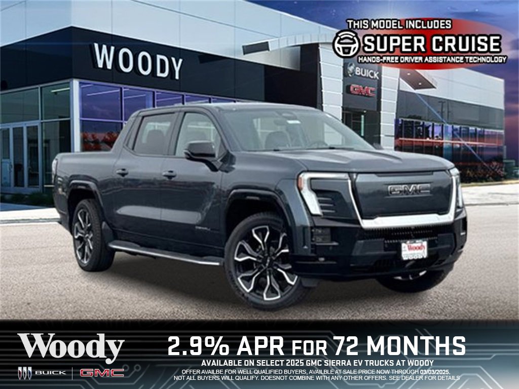 New 2025 Deep Ocean Metallic GMC Extended Range Denali image 1