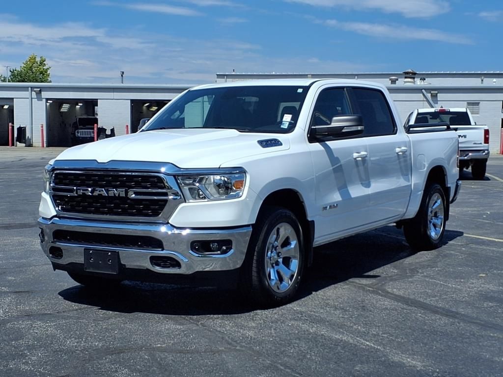 Used 2022 RAM Ram 1500 Pickup Big Horn/Lone Star with VIN 1C6RRFFGXNN344036 for sale in Kansas City