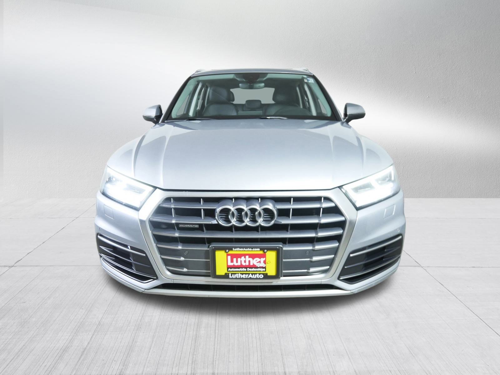 Used 2018 Audi Q5 Premium Plus with VIN WA1BNAFYXJ2068593 for sale in Golden Valley, MN