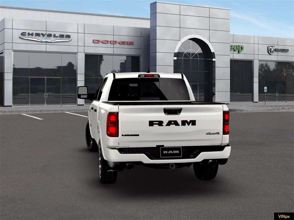 New 2026 Bright White Clear-Coat Exterior Paint RAM Laramie image 11