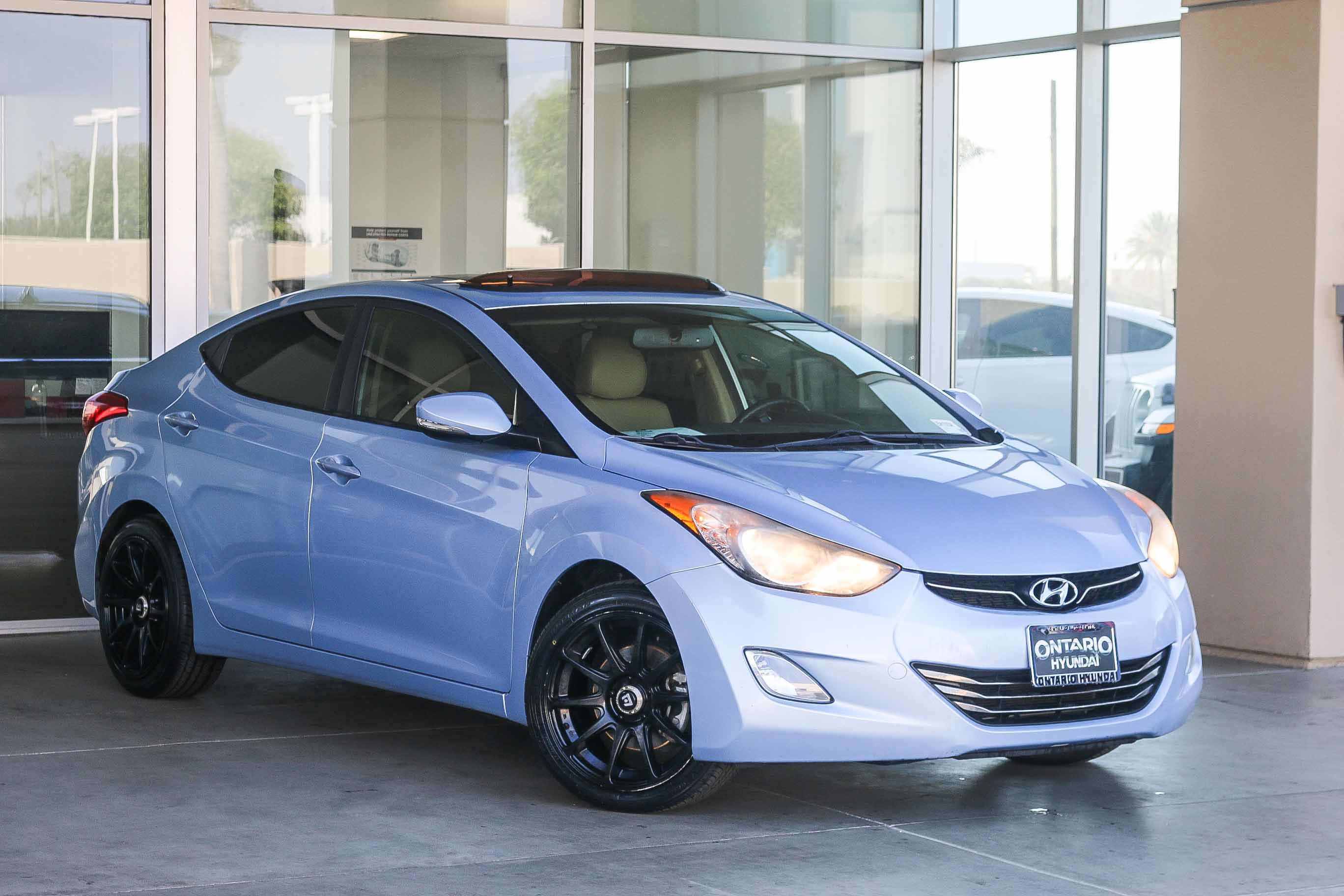 Used 2013 Hyundai Elantra Limited with VIN KMHDH4AE2DU512817 for sale in Ontario, CA