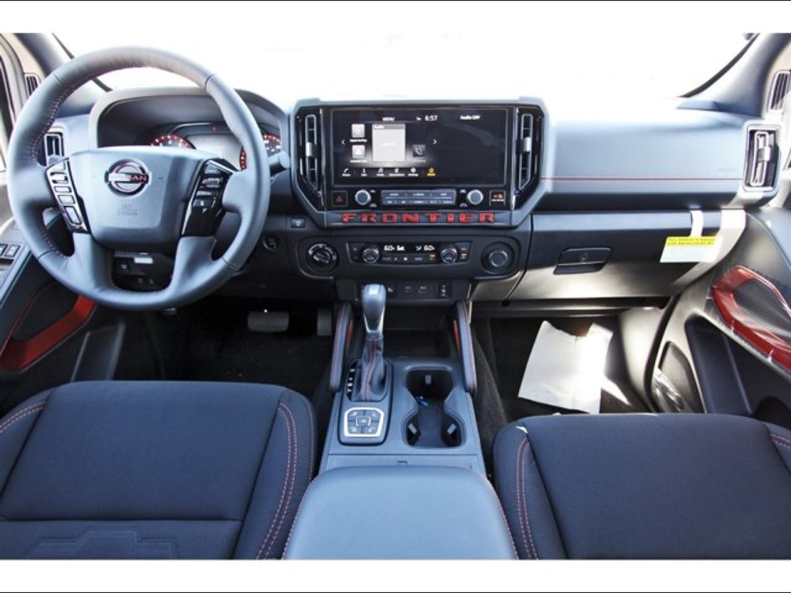 2026 Nissan Frontier Crew Cab PRO-4X® Gray at Robbins Nissan
