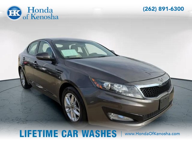 Used 2013 Kia Optima LX with VIN 5XXGM4A75DG127272 for sale in Bristol, WI