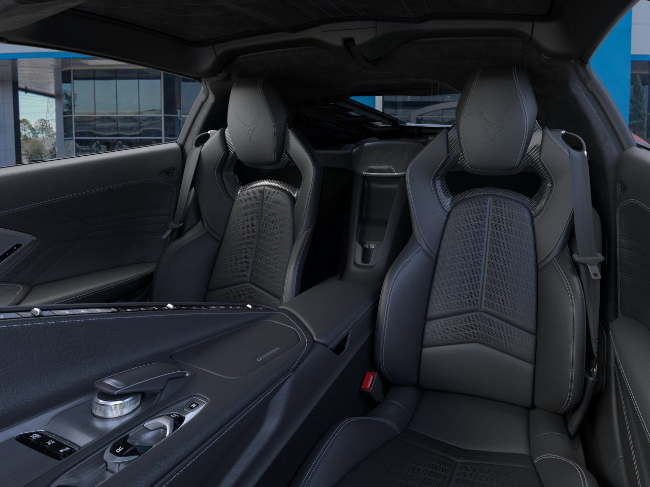 2025 Chevrolet Corvette Z06 3LZ Red at Classic Elite Chevrolet Hwy 6