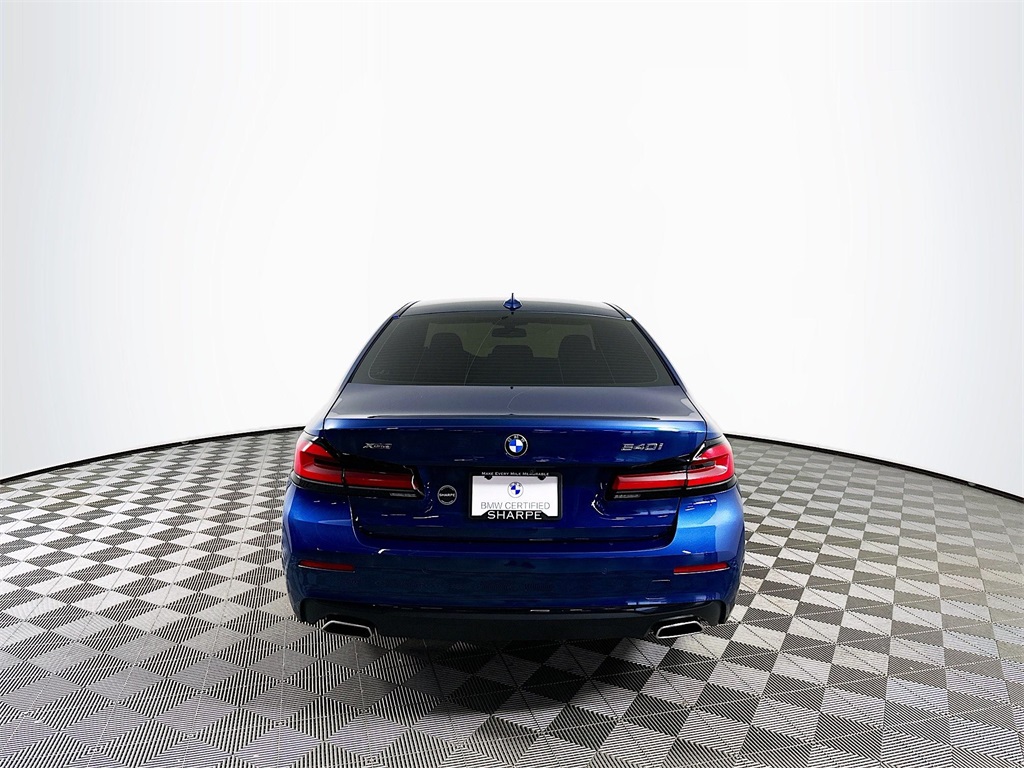 Used 2023 Blue Metallic BMW 540i xDrive image 6
