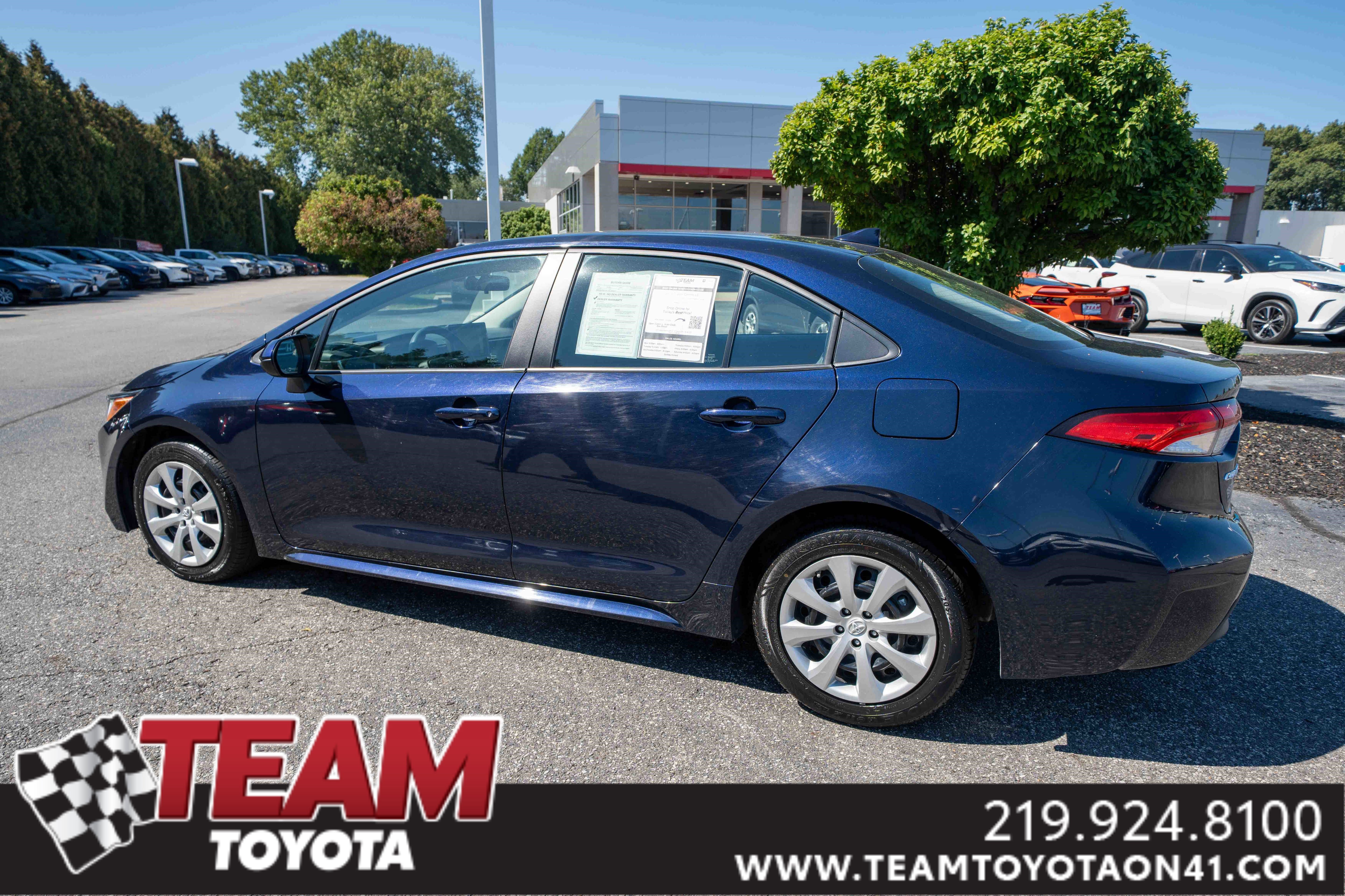Used 2023 Toyota Corolla LE with VIN 5YFB4MDEXPP034599 for sale in Northfield, Minnesota