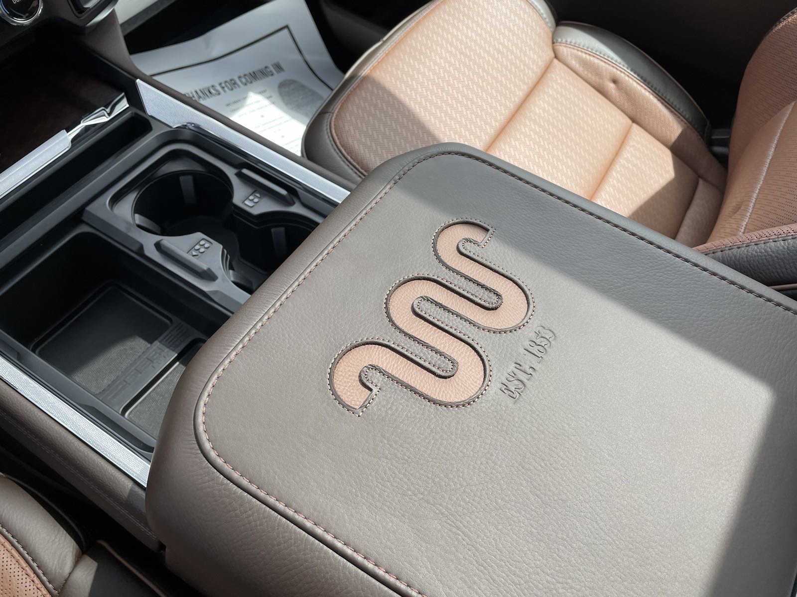 New 2024 Star White Metallic Tri-Coat Ford King Ranch image 56