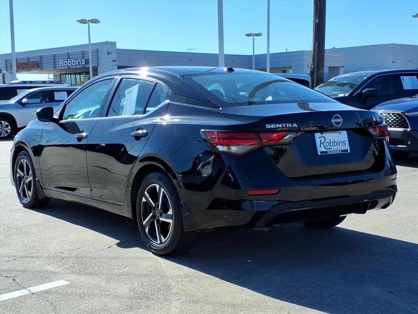 2024 Nissan Sentra SV Black at Robbins Nissan