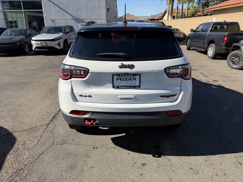 Certified Used 2023 White Jeep Trailhawk image 5