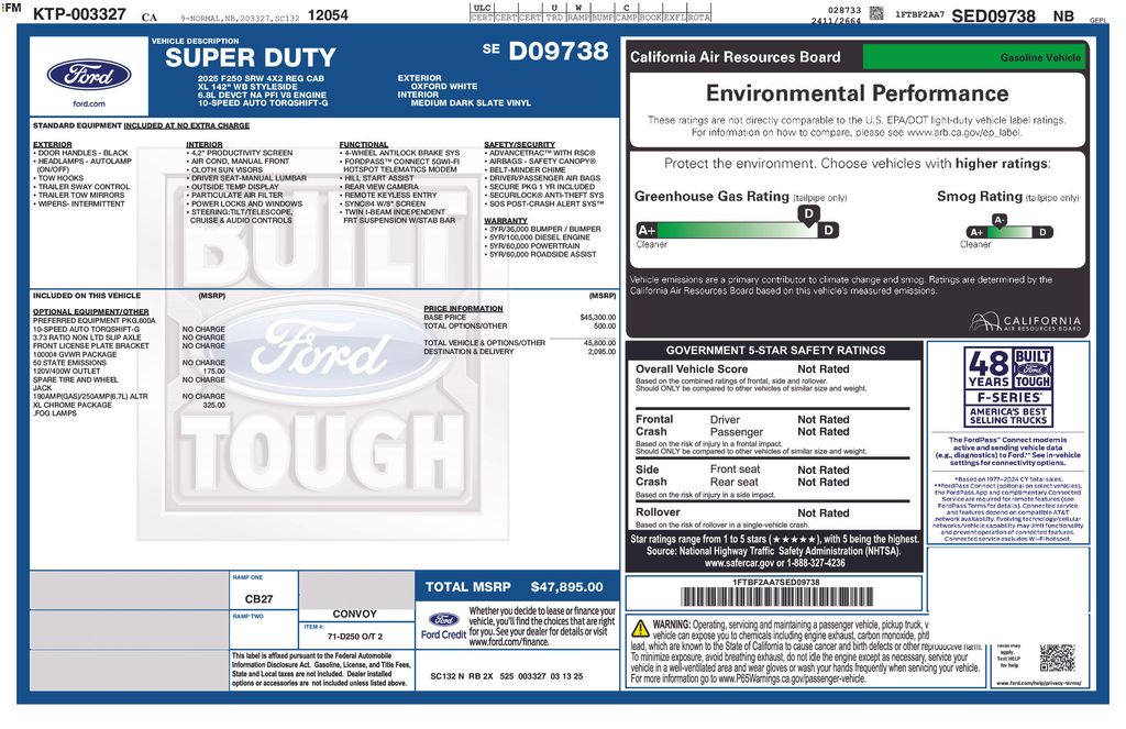 2025 Ford F-250 Super Duty XL