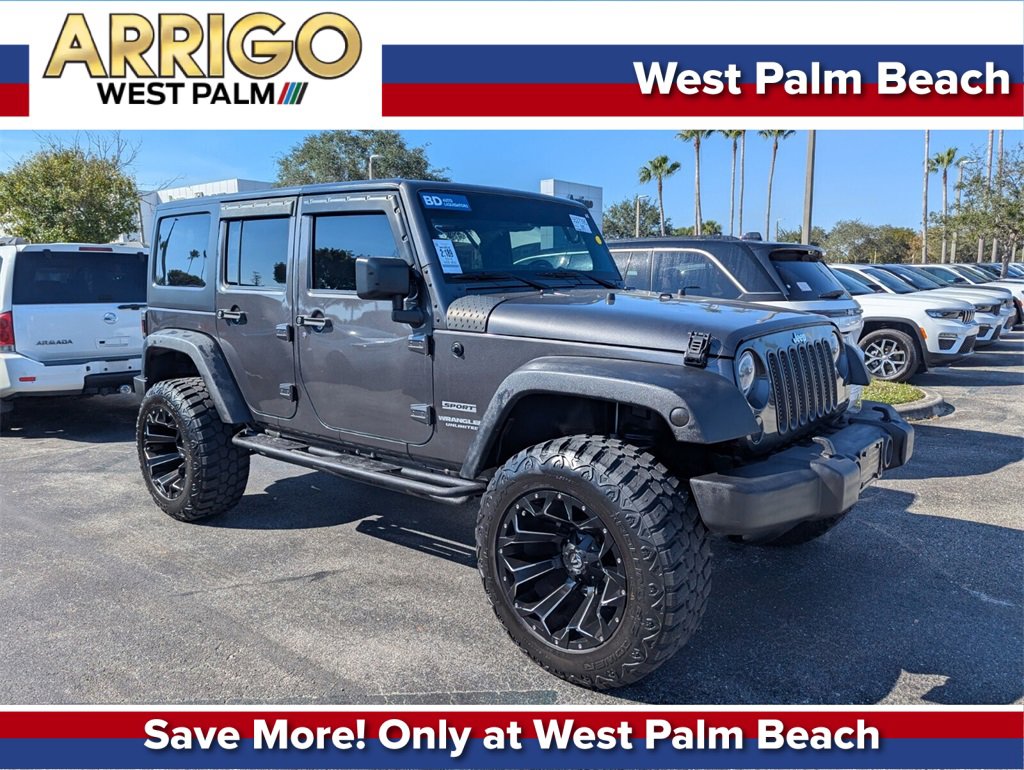 2016 Jeep Wrangler Unlimited Sport S