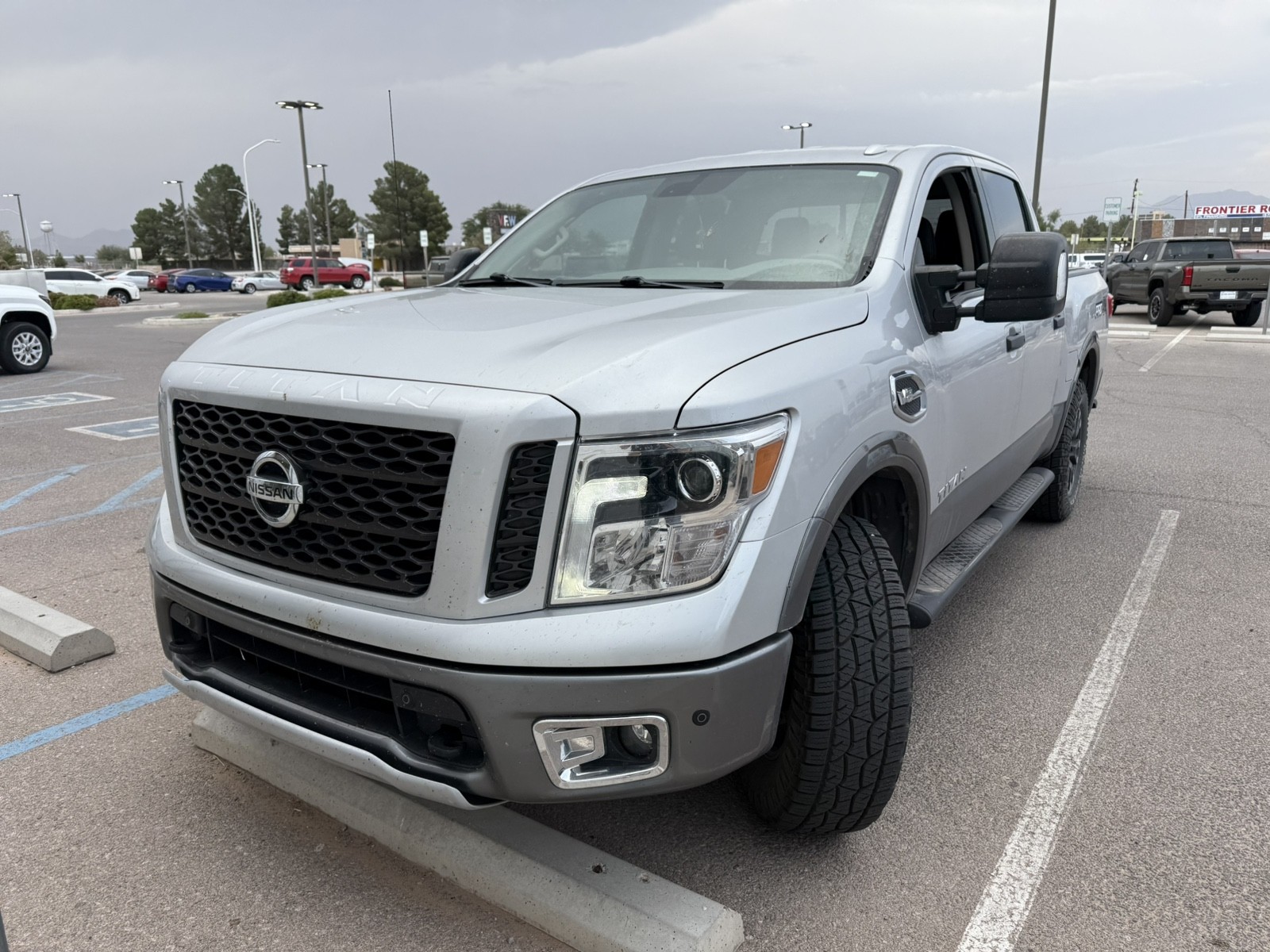 Used 2017 SILVER Nissan PRO-4X image 1