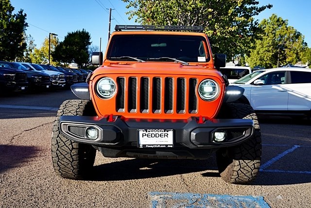 Used 2018 Orange Jeep Unlimited Rubicon image 5