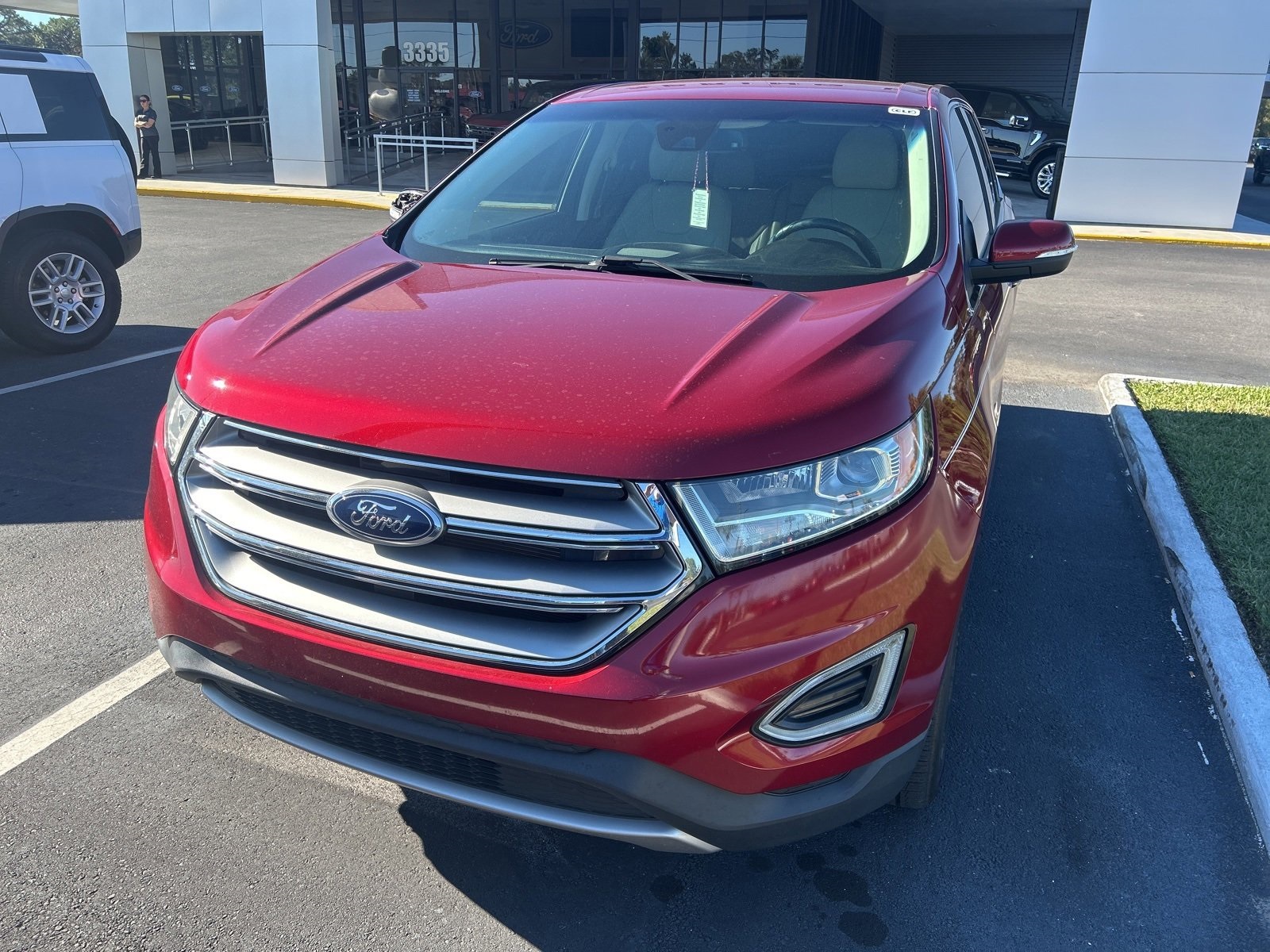 Used 2018 Ford Edge Titanium with VIN 2FMPK3K83JBB11683 for sale in Spring Hill, FL