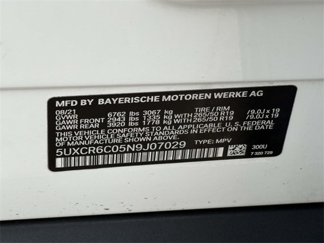 2022 Bmw X5 xDrive40i photo 34