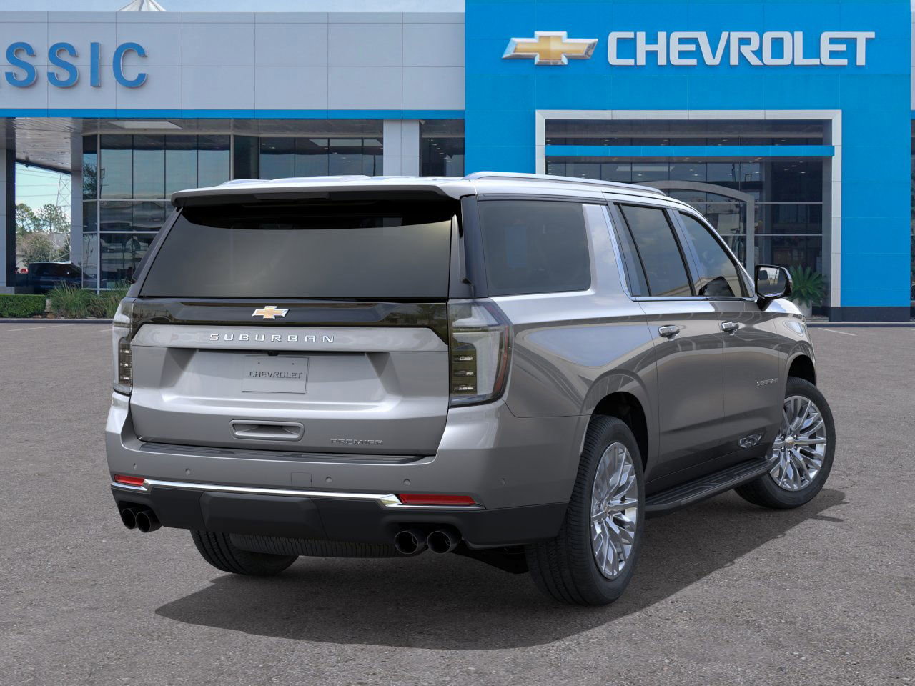 2026 Chevrolet Suburban Premier Gray at Classic Elite Chevrolet Sugar Land