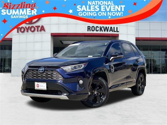 Certified Pre-Owned 2021 Toyota RAV4 HYBRID XSE AWD SUV in Rockwall ...