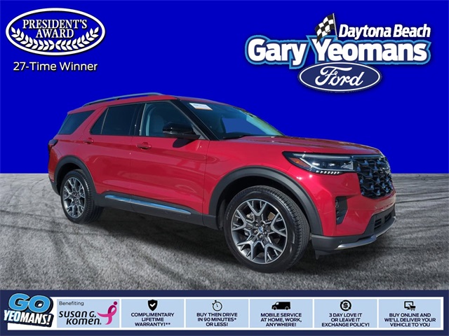 2025 Ford Explorer Platinum's photo