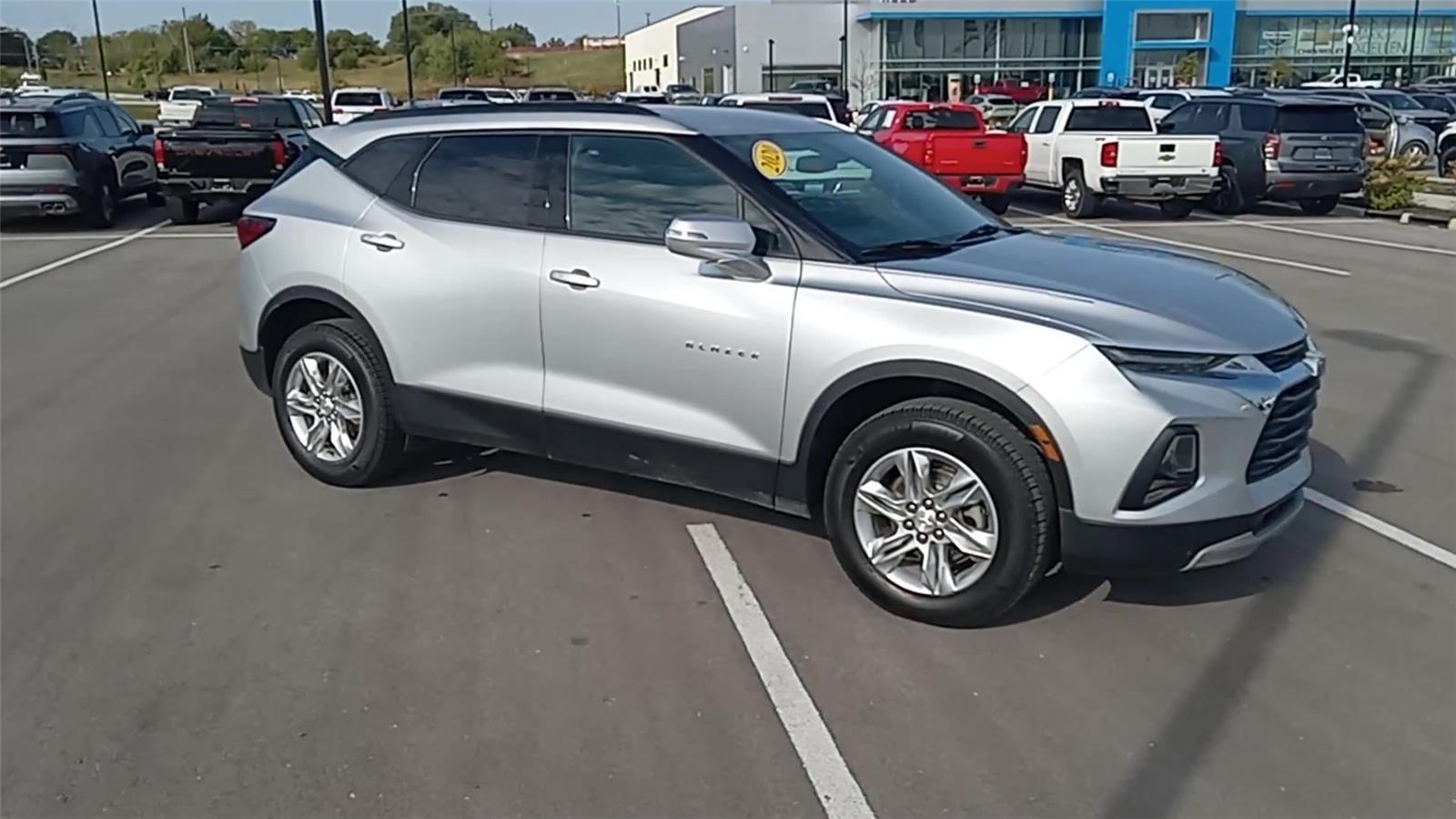 Used 2020 Chevrolet Blazer 1LT with VIN 3GNKBBRA2LS698738 for sale in Kansas City