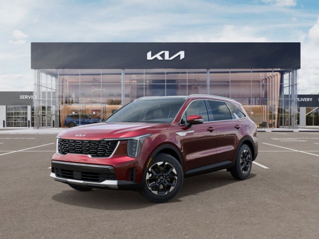 New 2025 Dawning Red Kia S image 1