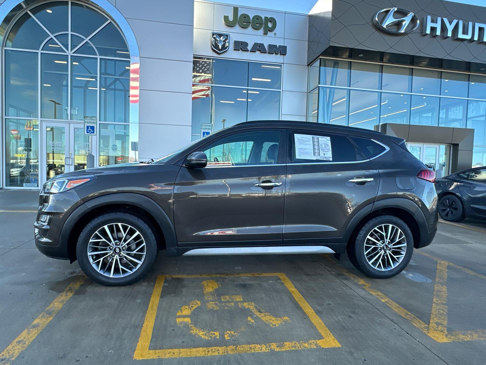 Certified 2020 Hyundai Tucson Ultimate with VIN KM8J3CALXLU195698 for sale in Kansas City