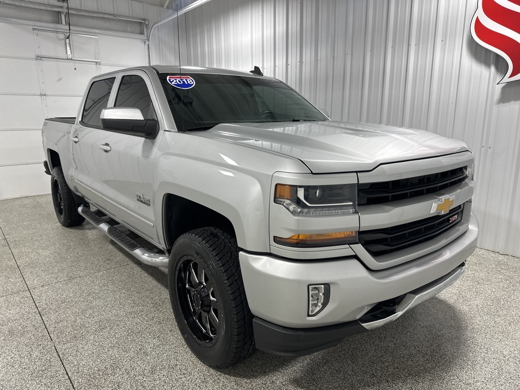 PreOwned 2018 Chevrolet Silverado 1500 LT 4D Crew Cab in Evansville