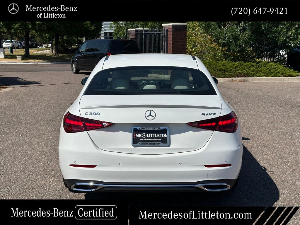 2025 Mercedes Benz C 300 4MATIC photo 4
