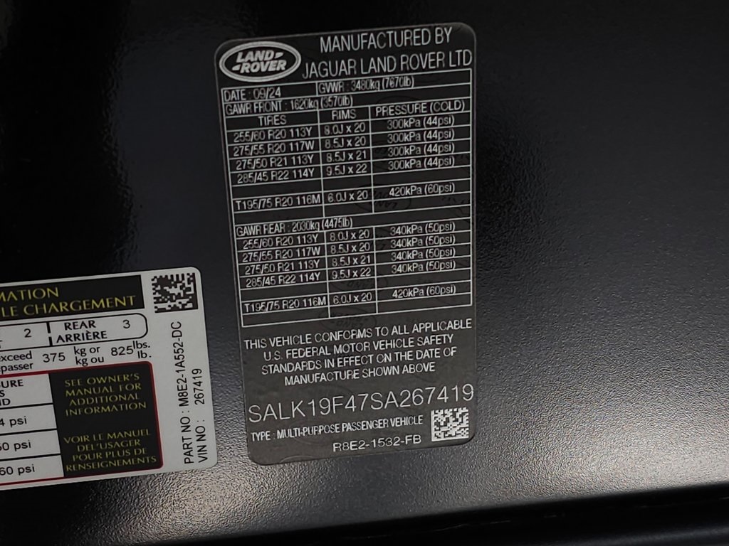 2025 LAND ROVER RANGE ROVER - Image 48