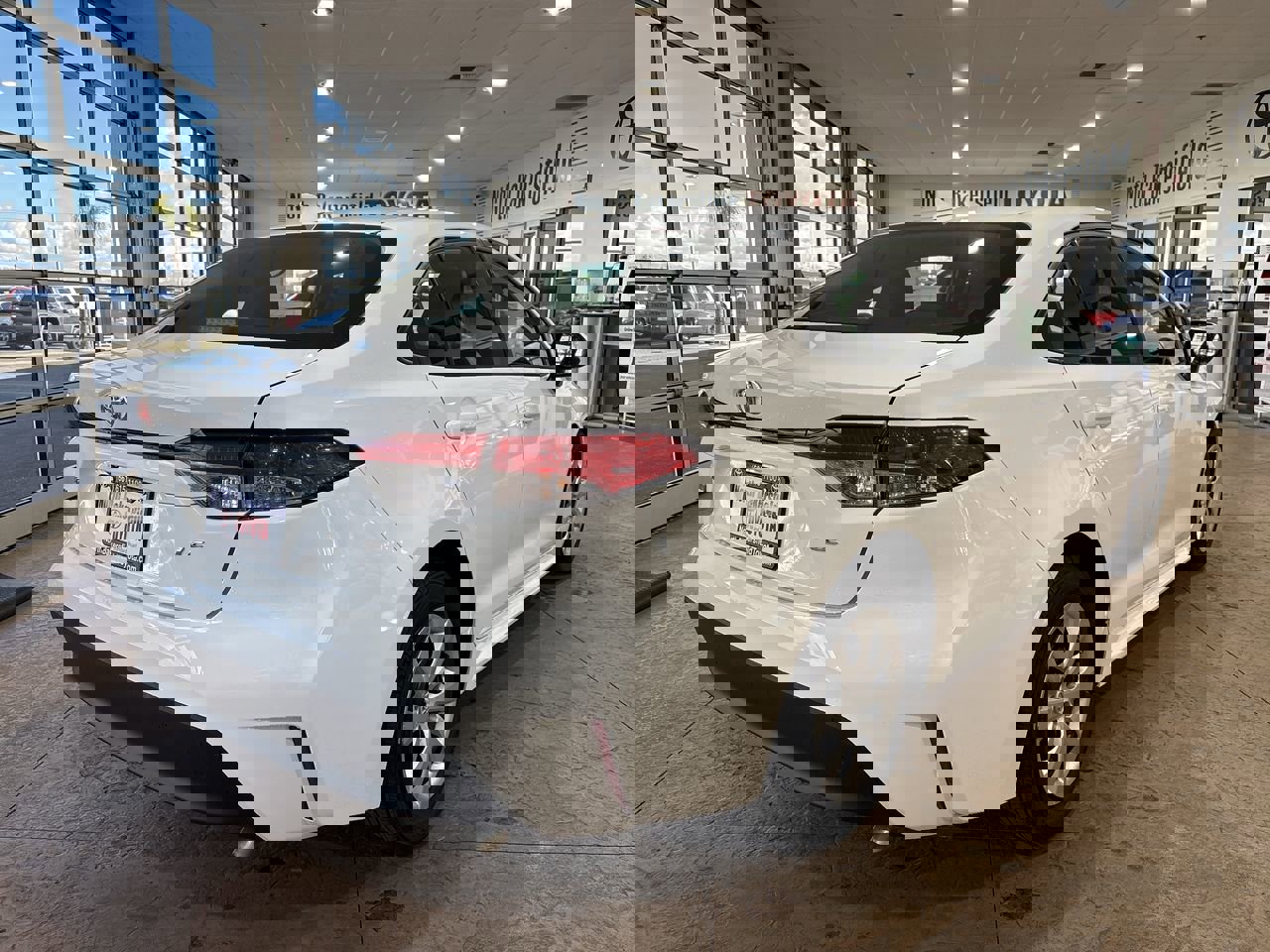 Certified 2024 Toyota Corolla LE with VIN 5YFB4MDE2RP153234 for sale in Kansas City