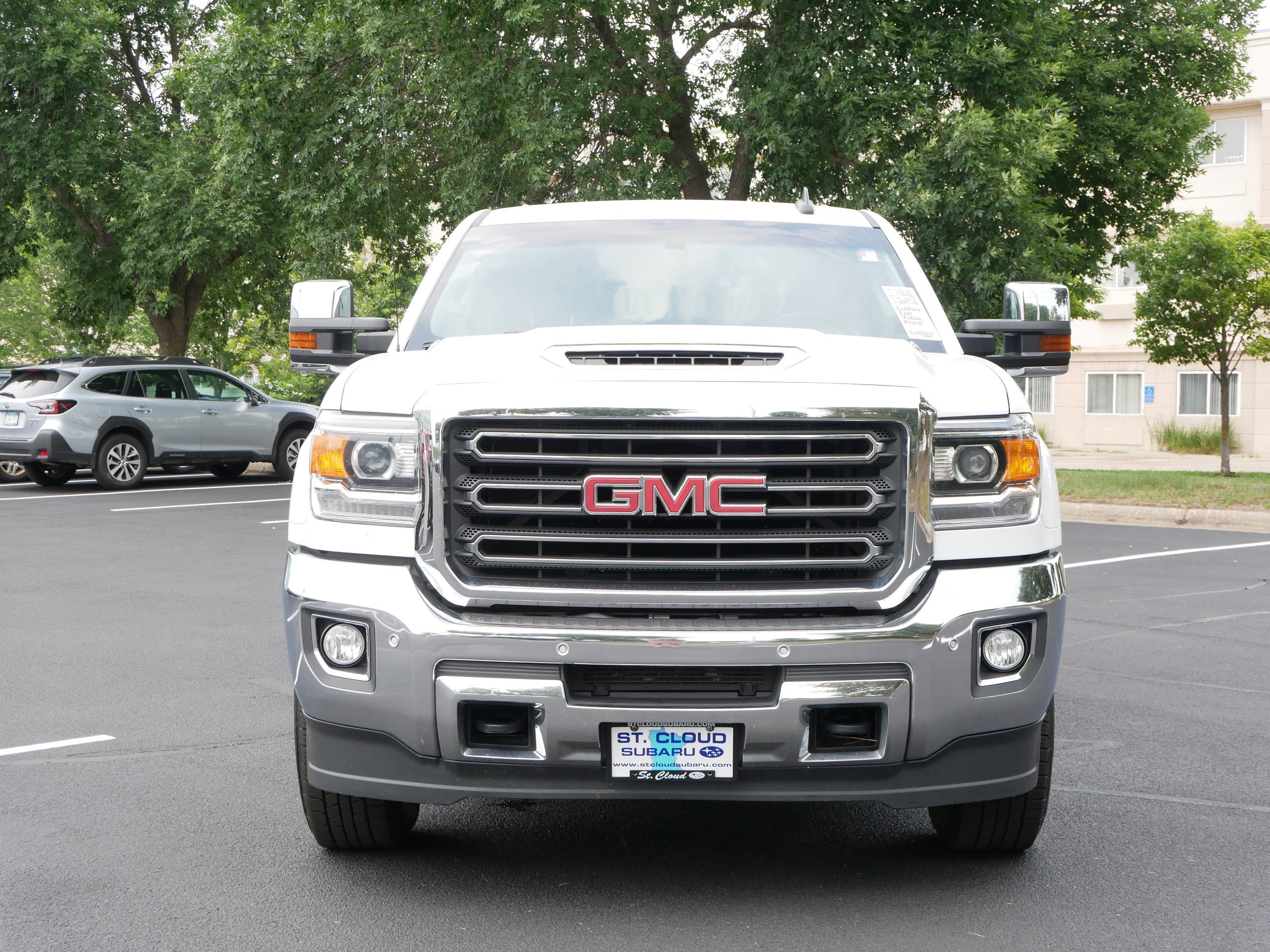 Used 2019 GMC Sierra 2500HD SLT with VIN 1GT12REY6KF178576 for sale in Saint Cloud, Minnesota
