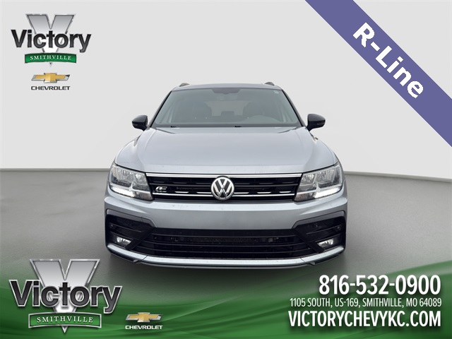 Used 2021 Volkswagen Tiguan SE R-LINE BLACK with VIN 3VV2B7AX4MM003186 for sale in Kansas City