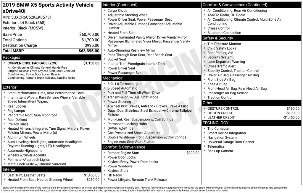 2019 BMW X5 40e's photo