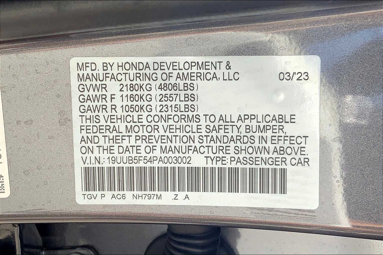 2023 Acura TLX A-Spec photo 33
